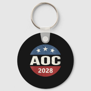 Womens Vintage Vote Alexandria Ocasio-cortez Presi Key Ring