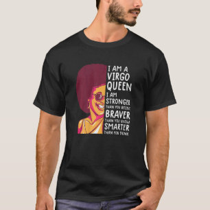 Womens Virgo queen women Astrology zodiac Virgo gi T-Shirt