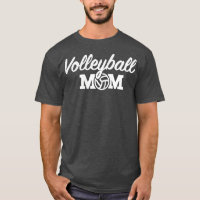 Womens Volleyball mum T-Shirt