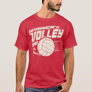 Womens volleyball retro vintage 80s T-Shirt