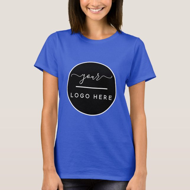 Women's Volunteer T-Shirt Custom Logo Cotton (Front)