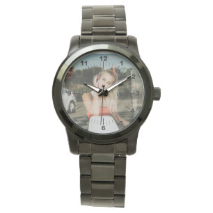 Women's Watch - Personalised - Oversized Black