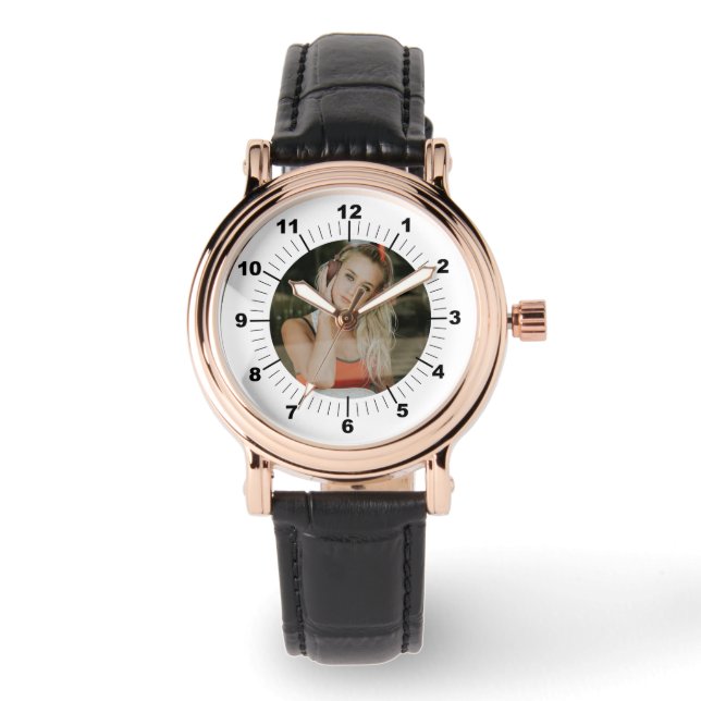 Women's Watch - Personalised - Rose Gold Vintage (Front)