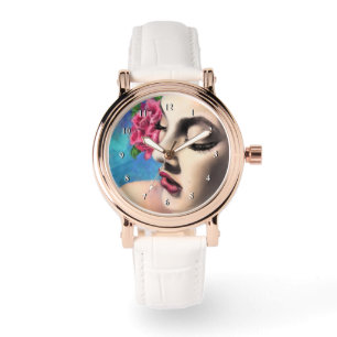 Women's Watch with Pretty Woman