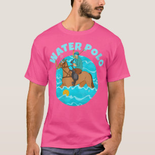 Womens Water Polo Player On Horse Funny Water Polo