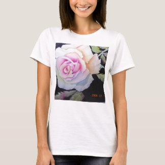 Women's watercolor rose cami T-Shirt