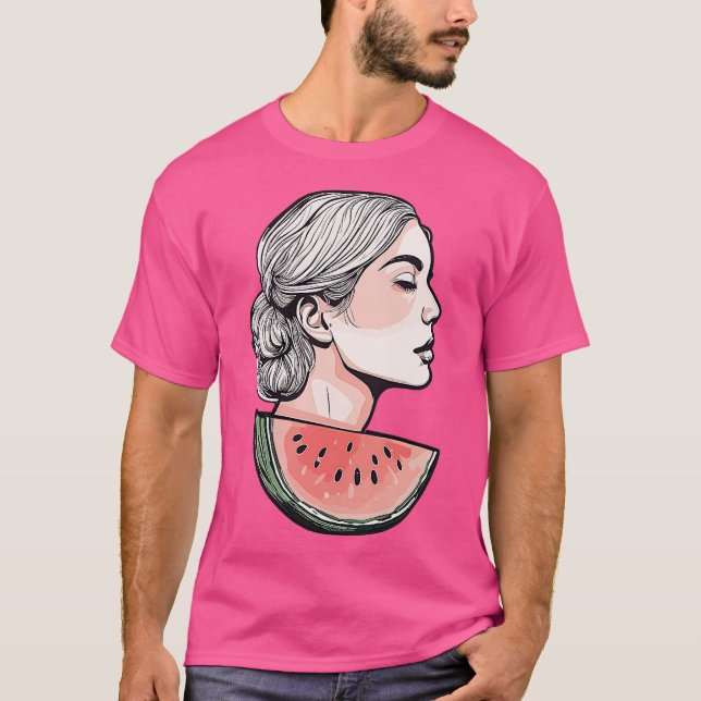 womens watermelon T-Shirt (Front)