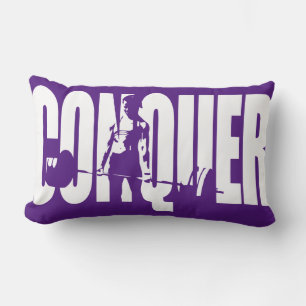 Women's Weightlifting Motivation - CONQUER Lumbar Cushion