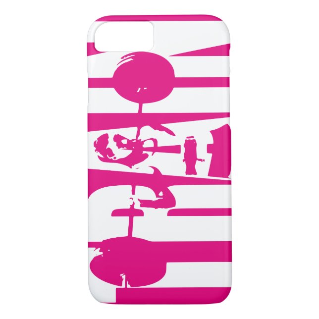 Women's Weightlifting Motivation - TRAIN Case-Mate iPhone Case (Back)