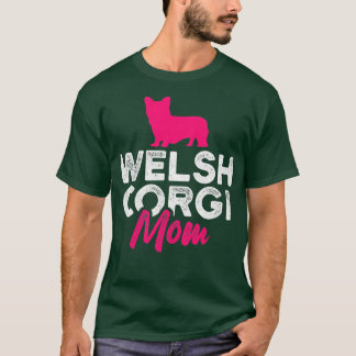 Womens Welsh Corgi Mom1682 T-Shirt