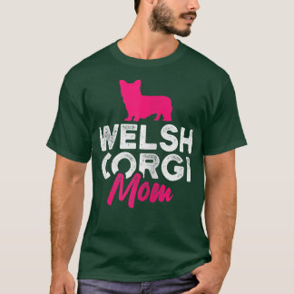 Womens Welsh Corgi Mum 1857 T-Shirt