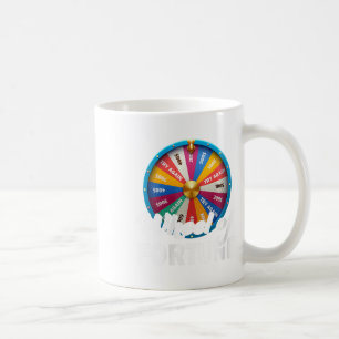 Womens Wheel Of Fortune Clothes Fathers Day Wheel Coffee Mug