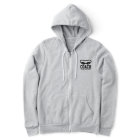 Women's white zipper hoodie for swim coach
