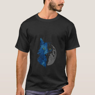 Womens Wildlife Predator Animal Forest Animal Port T-Shirt