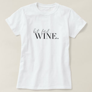 Womens Wine Funny Summertime Drinking Vino Graphic T-Shirt