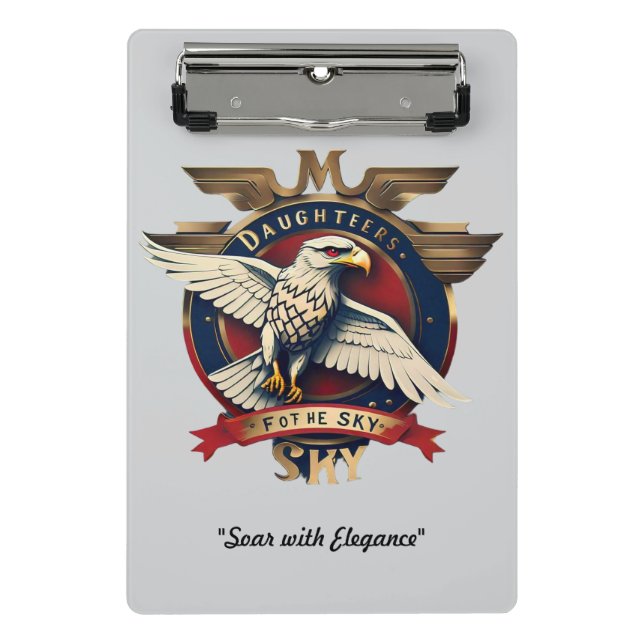 "Women's Wingspan" Mini Clipboard (Front)