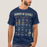 Womens Women In Science Design for History Of Scie T-Shirt<br><div class="desc">Womens Women In Science Design for History Of Science Lover Premium2579 .</div>