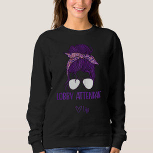 Womens Women's Lobby Attendant Life Sweatshirt