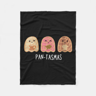 Womens Womens Pantasmas Ghost Funny Spooky Conchas Fleece Blanket