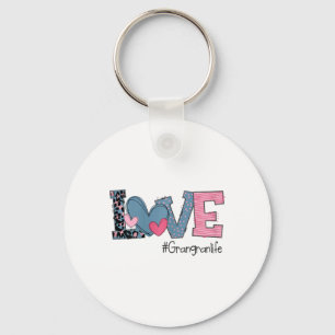 Womens Womens Valentine's Day Love Grangranlife Key Ring