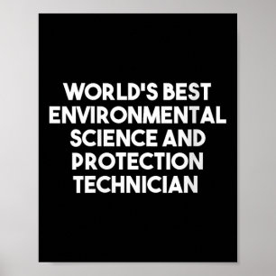 Womens Worlds Best Environmental Science And Poster