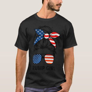 Womens Yes I'm A Trump Girl Get Over It - Trump 20 T-Shirt