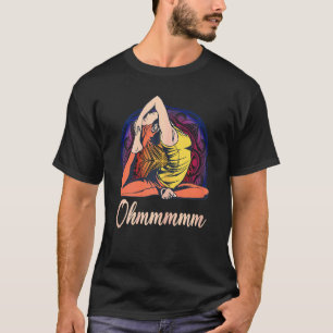 Womens Yoga Meditation Workout Mandala Om T-Shirt