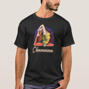 Womens Yoga Meditation Workout Mandala Om T-Shirt