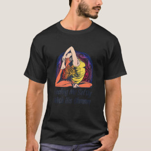 Womens Yoga Meditation Workout Om Mandala T-Shirt