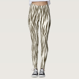 Women's  Zebra Print Leggings