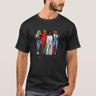 Womens Zodiac Afro Mexican Queen Pisces Vibes Born T-Shirt