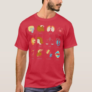 Womens Zodiac Signs Astrology Horoscope  Women Tee