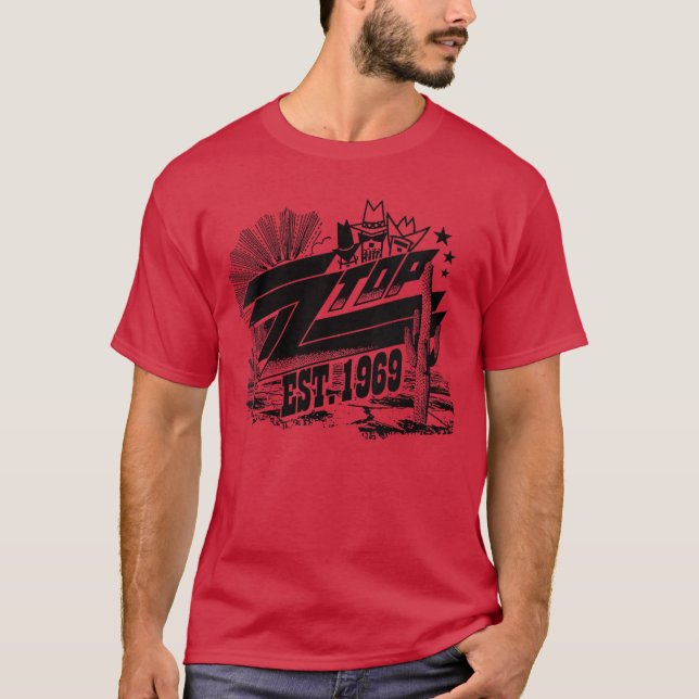 Womens ZZop Est 1969our VNeck friends T-Shirt (Front)