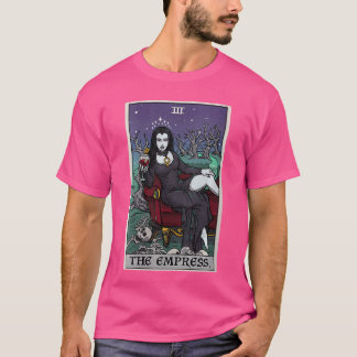Womenshe Empressarot Card Halloween Vampire Gothic T-Shirt