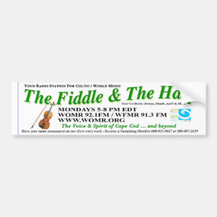 WOMR's Celtic/World Radio Program Bumper Sticker