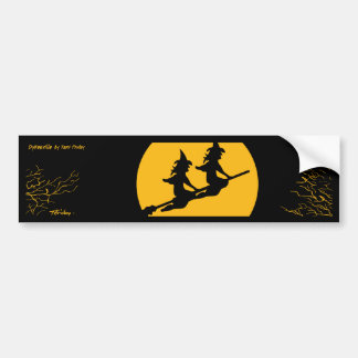 Womyn Witch Bumper Sticker