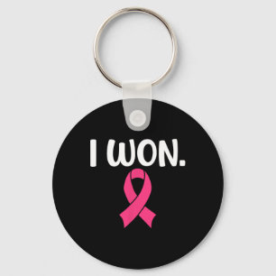 Won Breast Cancer Breast Cancer Awareness Support Key Ring