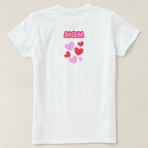 WON YOUR HEART Mum red magenta Party T-Shirt