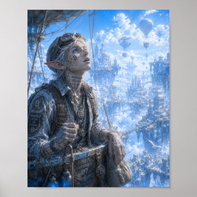 Wonder / Balloon Pilot / Floating City Poster (Front)