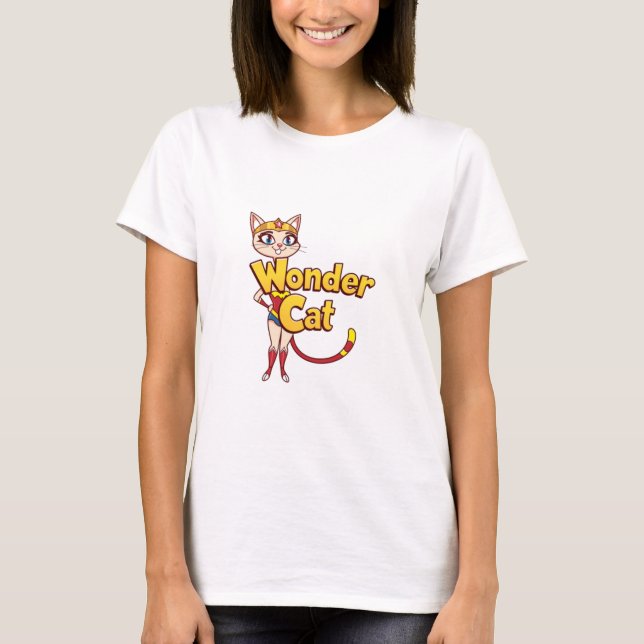 Wonder Cat T-Shirt (Front)