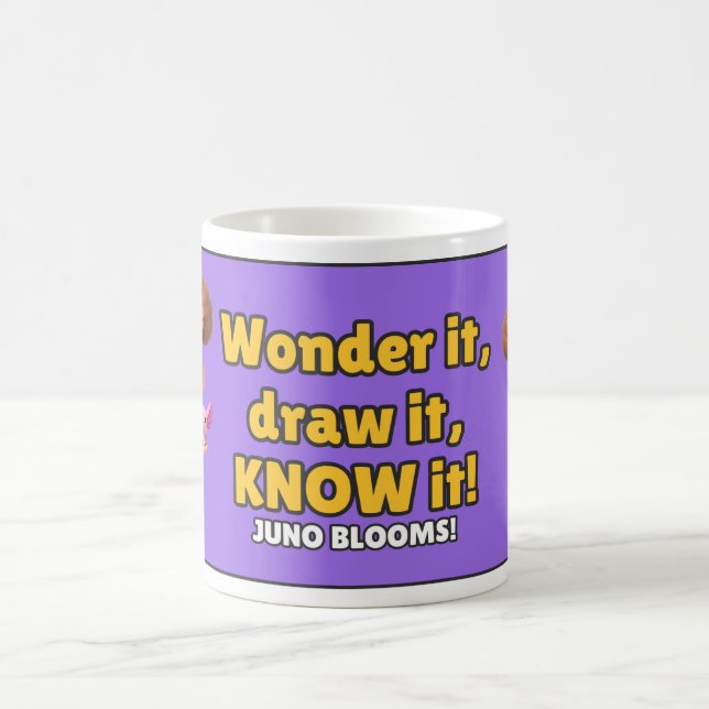 Wonder It Draw It Know It Mug - Purple Tea (Center)