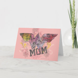 Wonder Mum Mixed Media Card