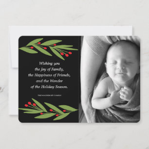 Wonder of the Holiday Season Photo Card