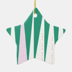 Wonder of the Season Christmas Tree Ceramic Tree Decoration