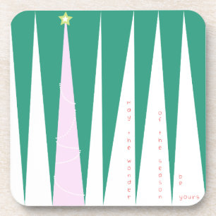 Wonder of the Season Christmas Tree Coaster