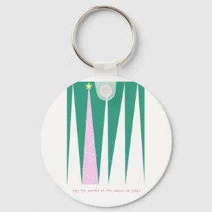 Wonder of the Season Christmas Tree Key Ring