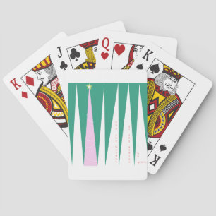 Wonder of the Season Christmas Tree Playing Cards