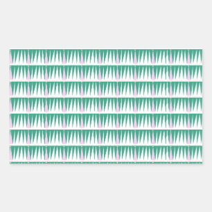 Wonder of the Season Christmas Tree Rectangular Sticker