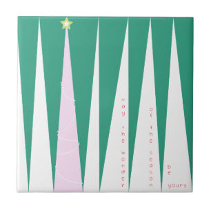 Wonder of the Season Christmas Tree Tile