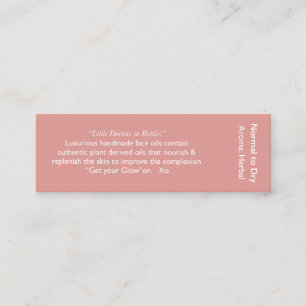 wonder oil ingredient card